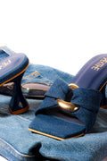 Denim Heels